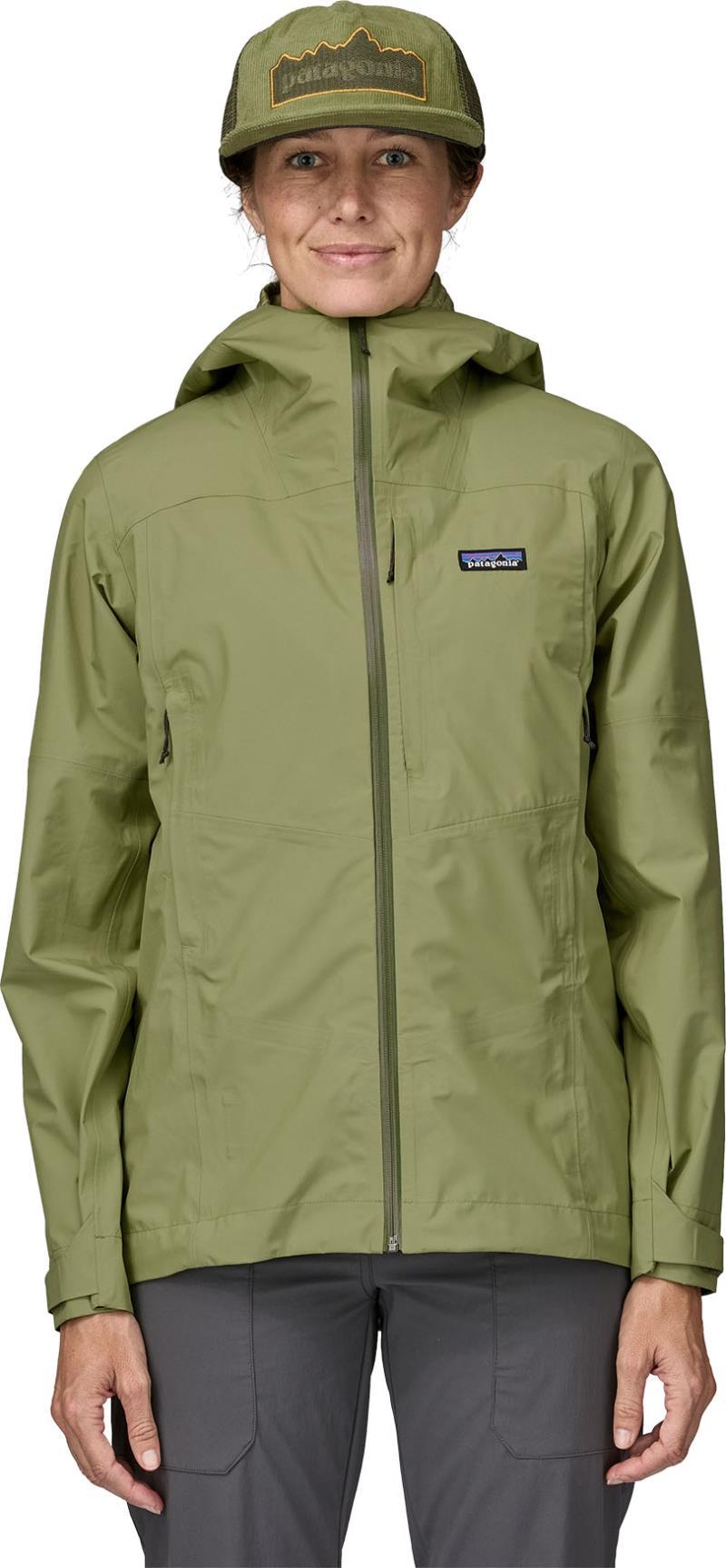 Boulder Fork Rain Jacket - Womens - Buckhorn Green 2