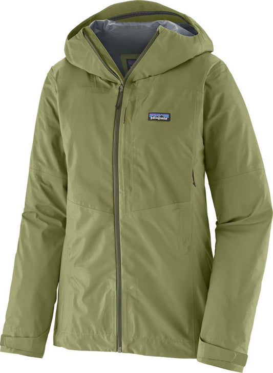 Boulder Fork Rain Jacket - Womens - Buckhorn Green 1