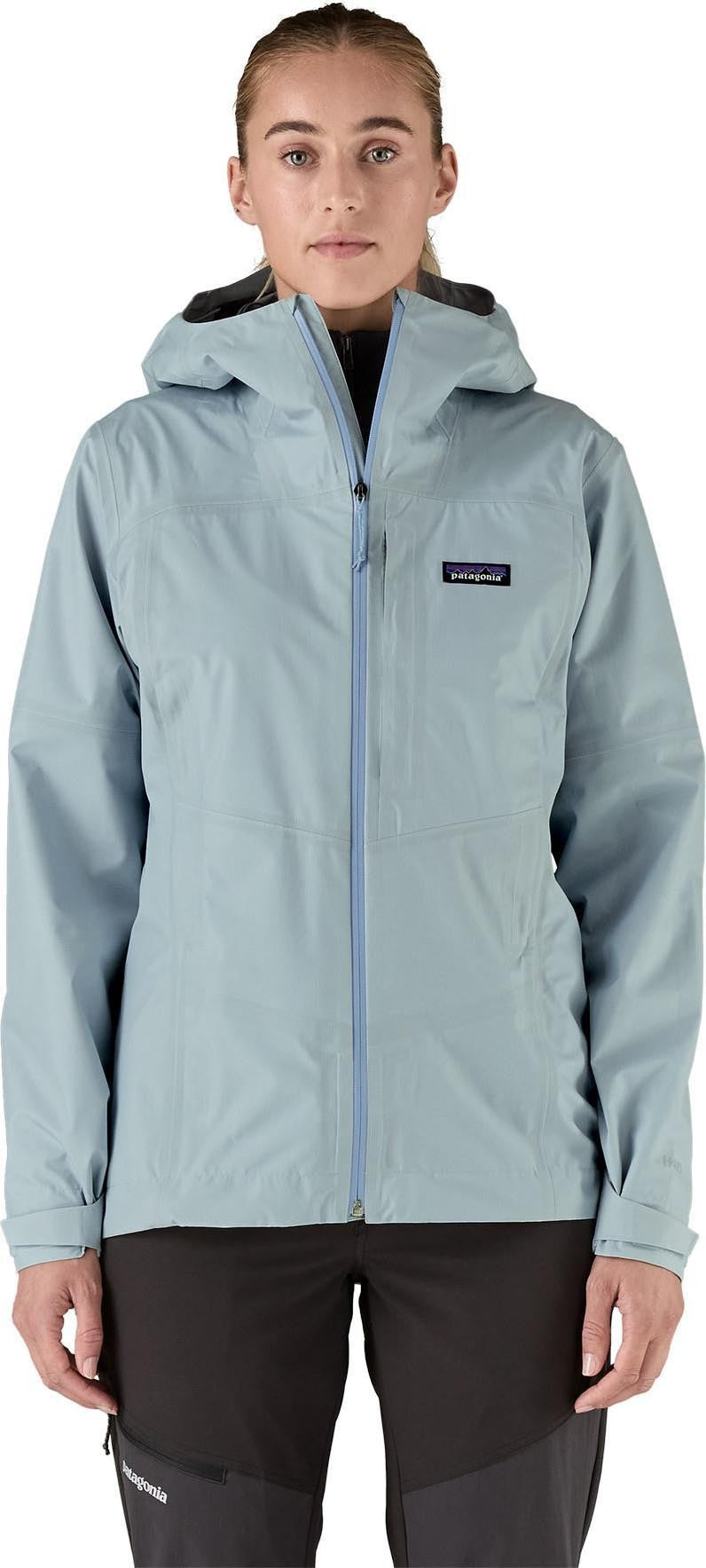 Boulder Fork Rain Jacket - Womens - fleck blue 1