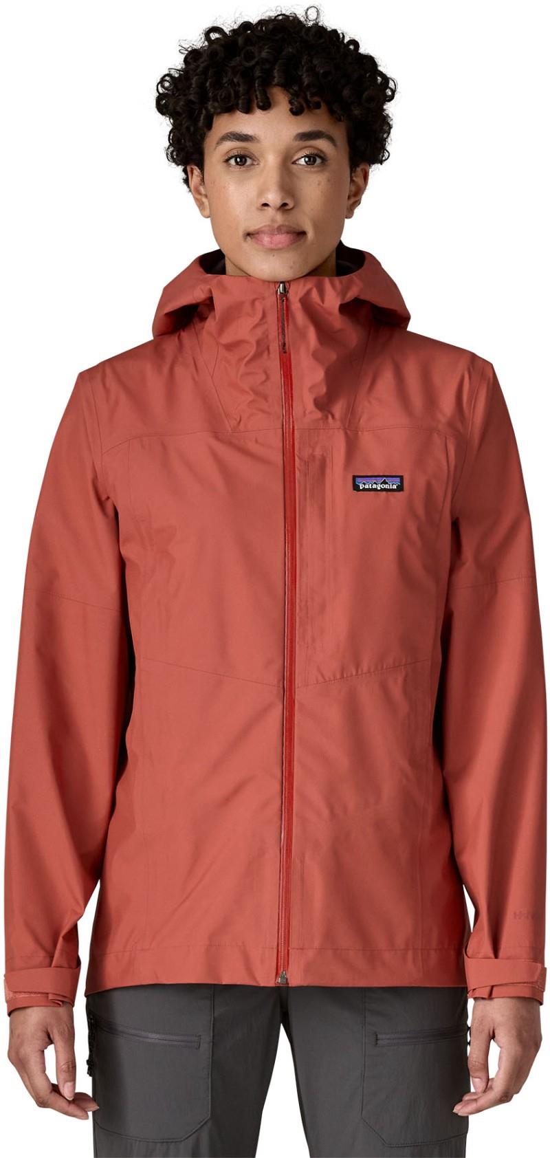 Boulder Fork Rain Jacket - Womens - potters red 1