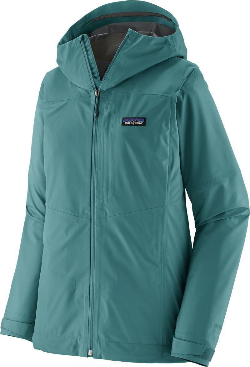 Boulder Fork Rain Jacket - Womens - wetland blue 1