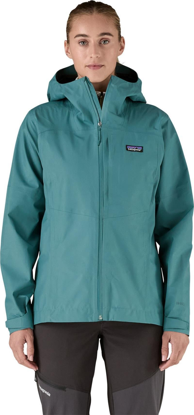 Boulder Fork Rain Jacket - Womens - wetland blue 1