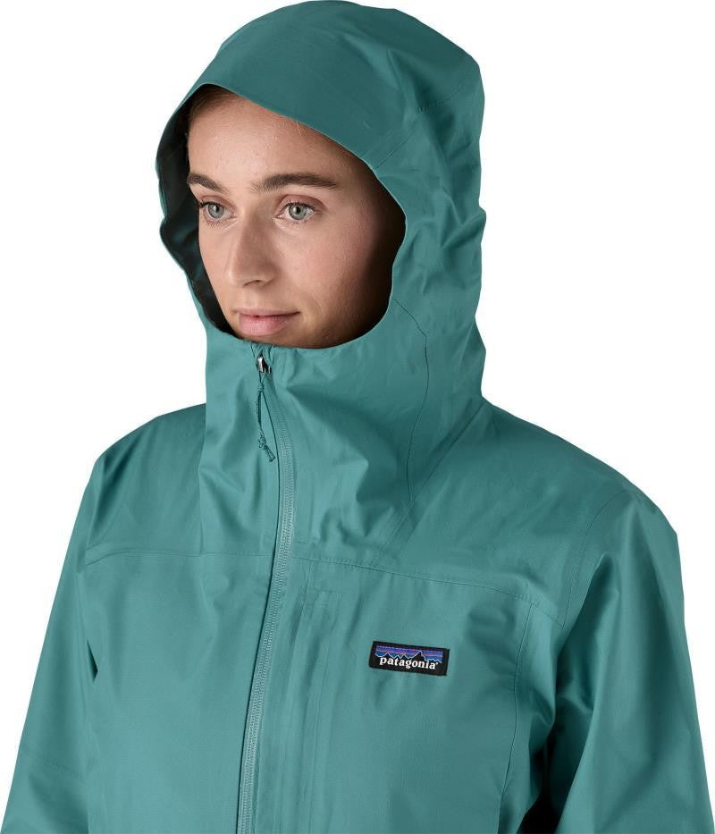 Boulder Fork Rain Jacket - Womens - wetland blue 1
