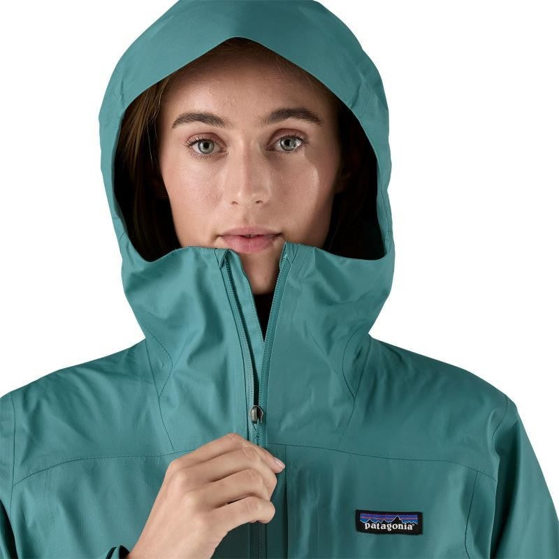 Boulder Fork Rain Jacket - Womens - wetland blue 1