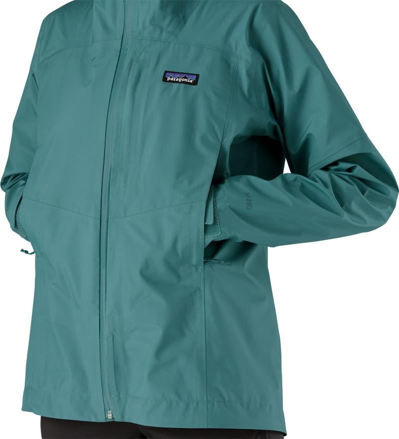 Boulder Fork Rain Jacket - Womens - wetland blue 1