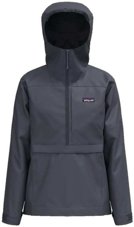 Boulder Fork Rain Pullover - Womens - smolder blue 1