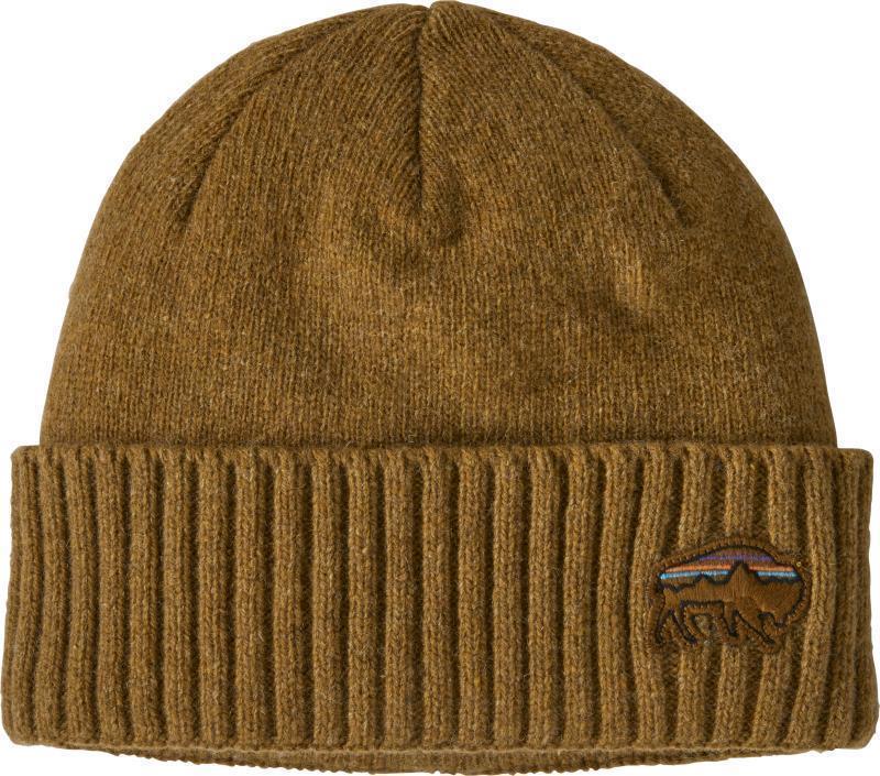 Brodeo Beanie - back for good bison / mulch brown 1