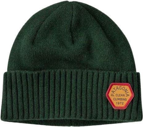 Brodeo Beanie - clean climb patch / pinyon green 1