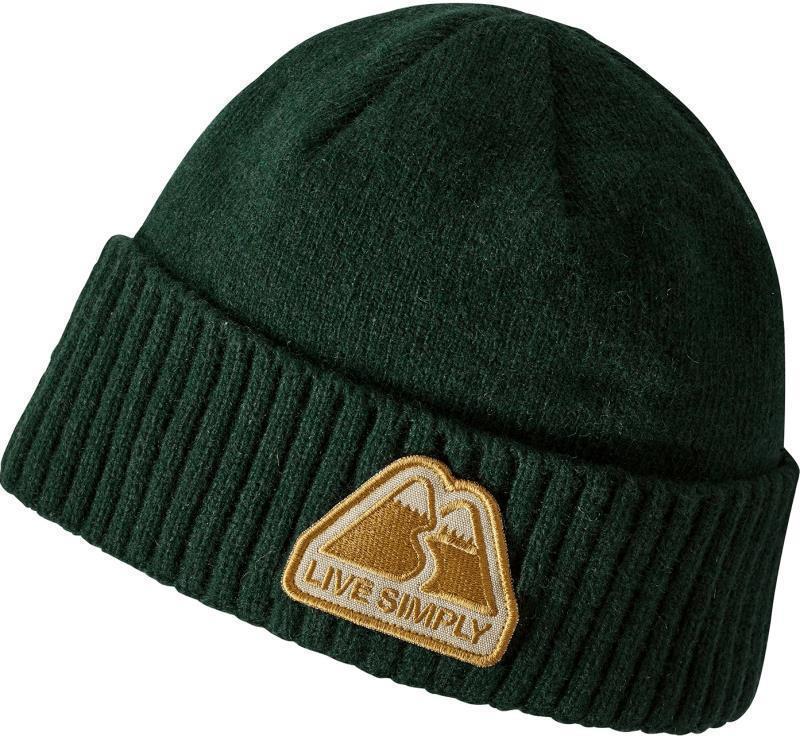 Brodeo Beanie - live simply winding / micro green 1