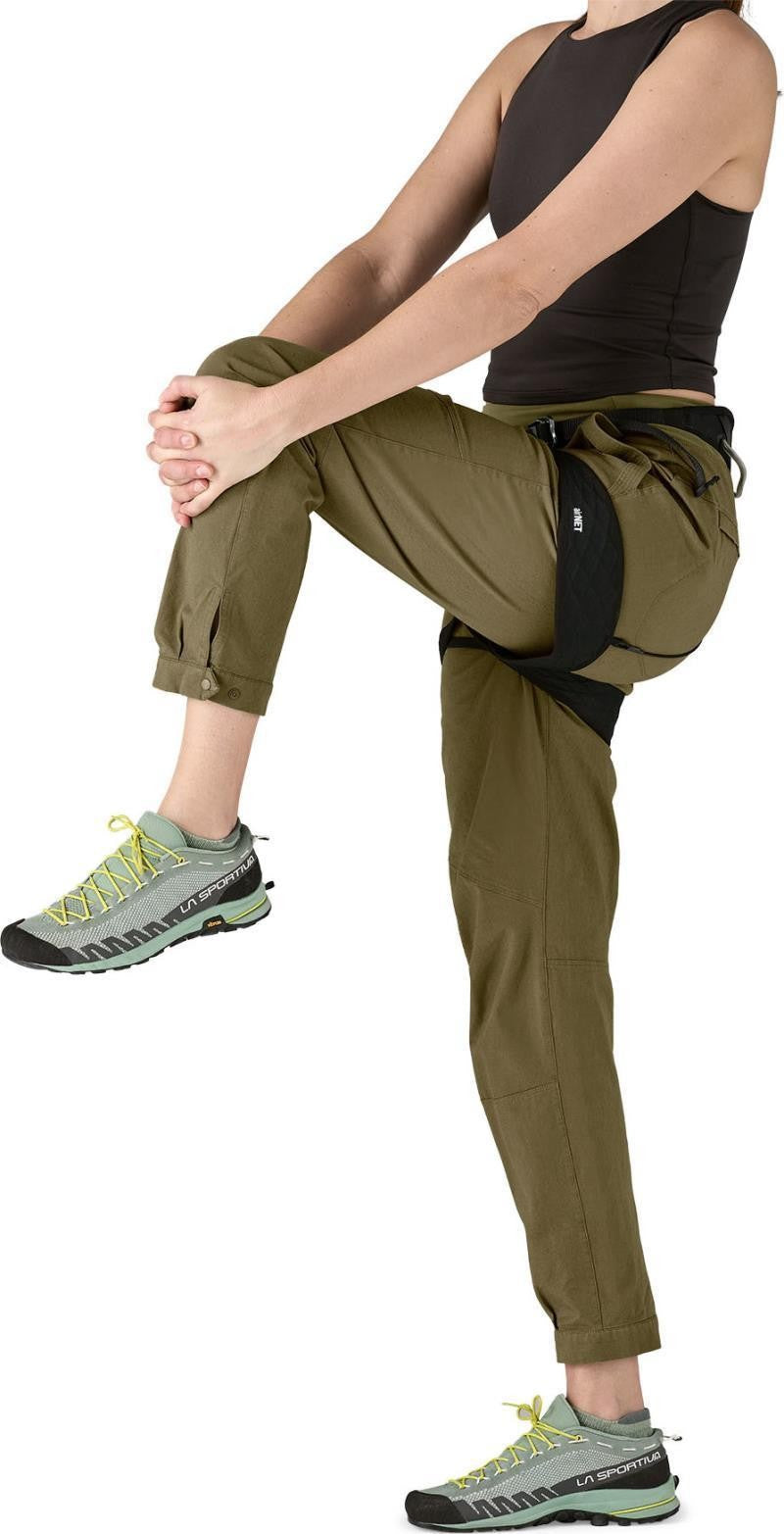 Caliza Rock Pants, Short - Womens - tent green 1