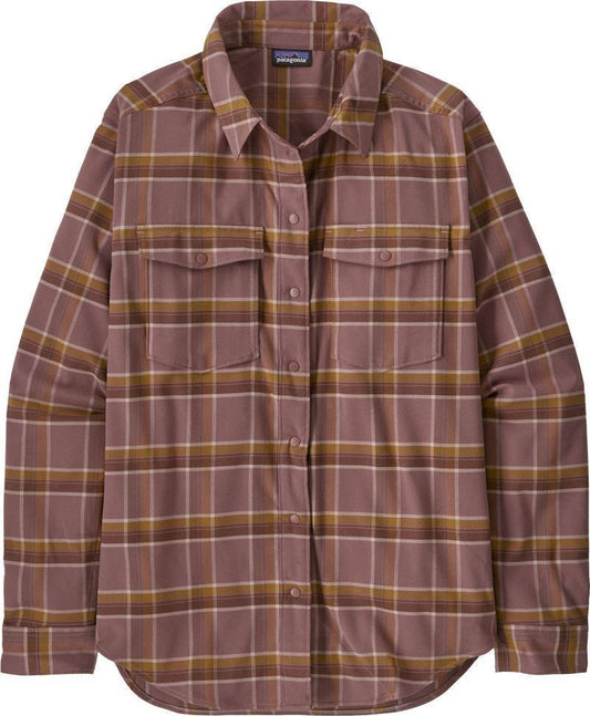 Canyonite Flannel Shirt - Womens - Mountain Trek / Dulse Mauve 1
