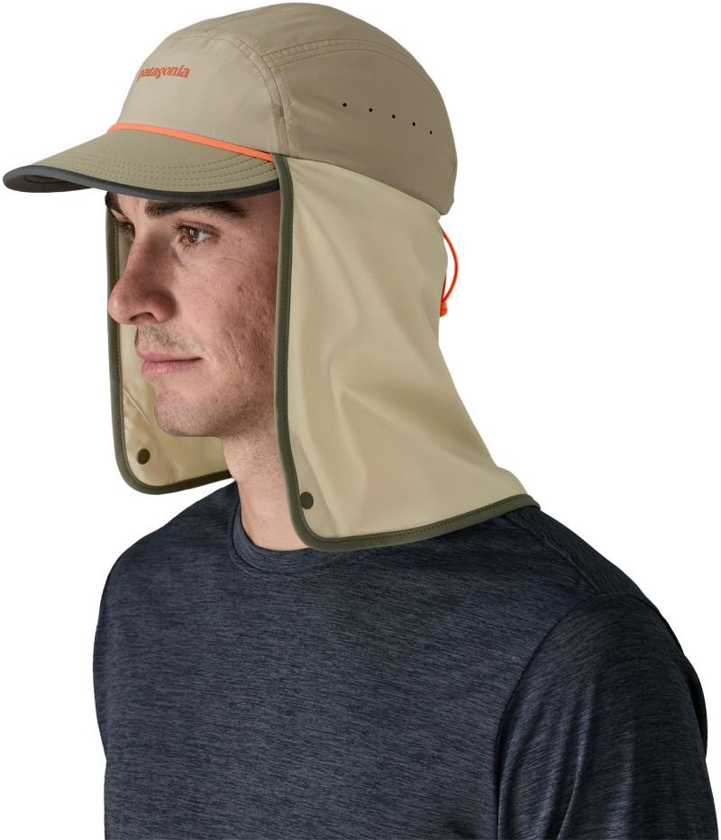 Caped Merganzer Hat - river rock green 1