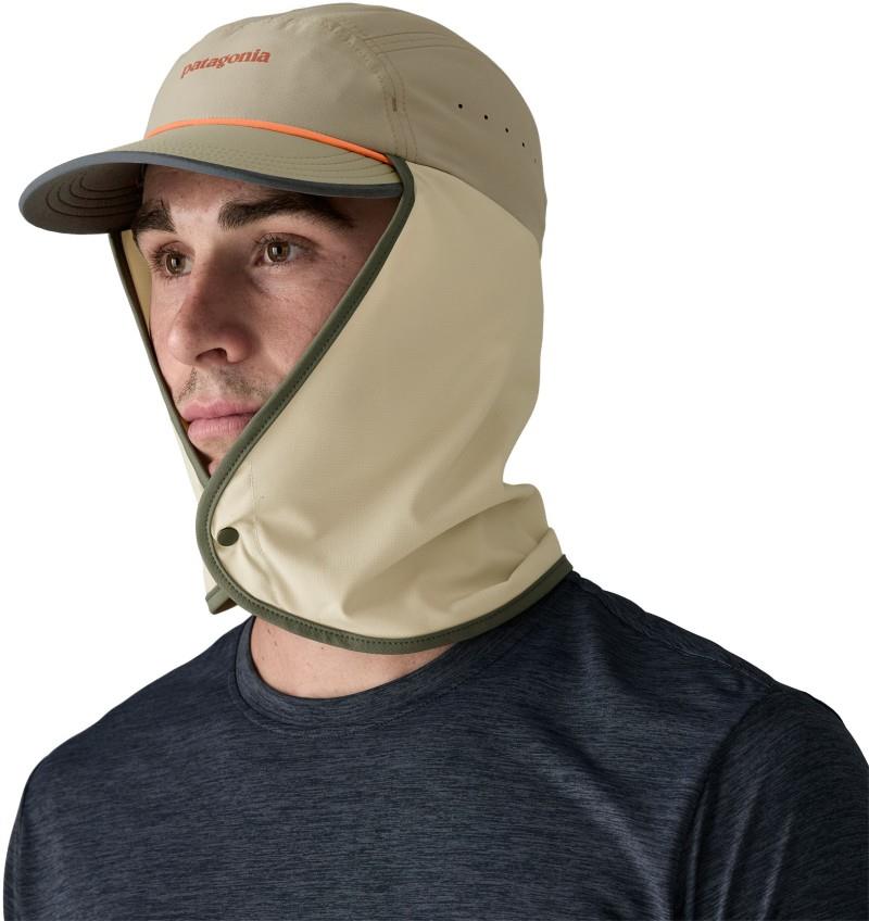 Caped Merganzer Hat - river rock green 1
