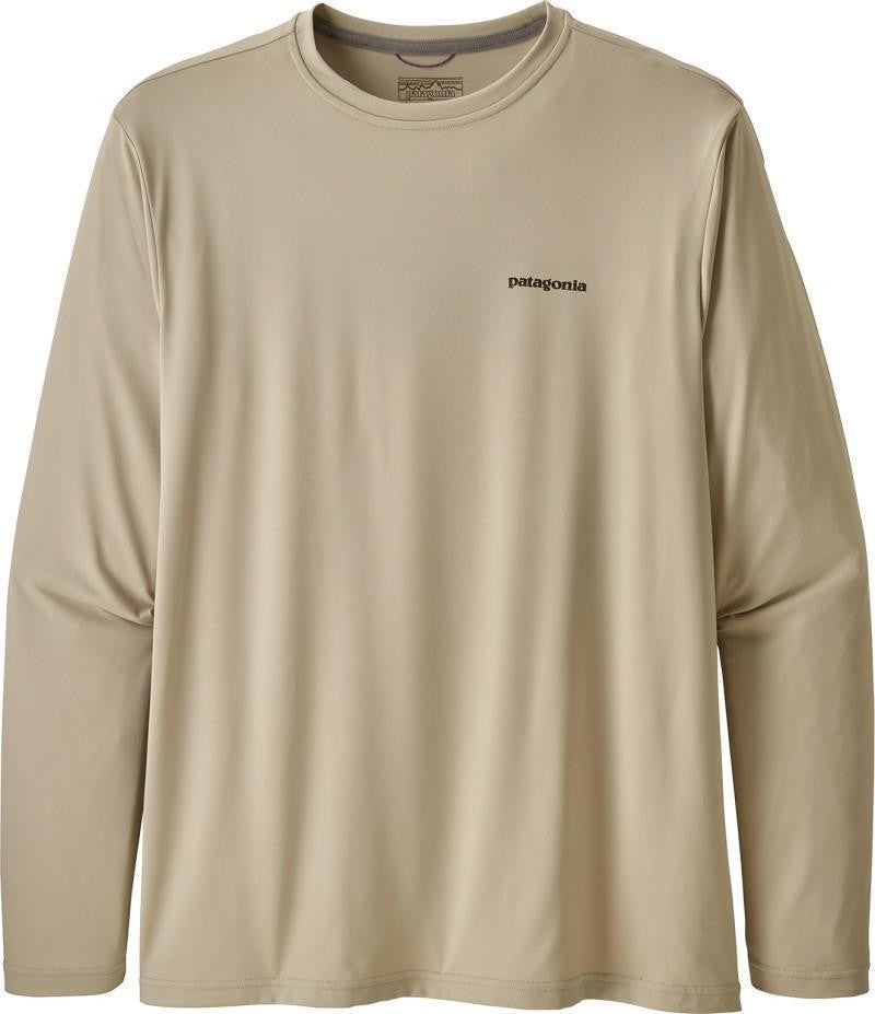 Capilene Cool Daily Fish Graphic LS Shirt - Mens - golden dorado / pelican 1