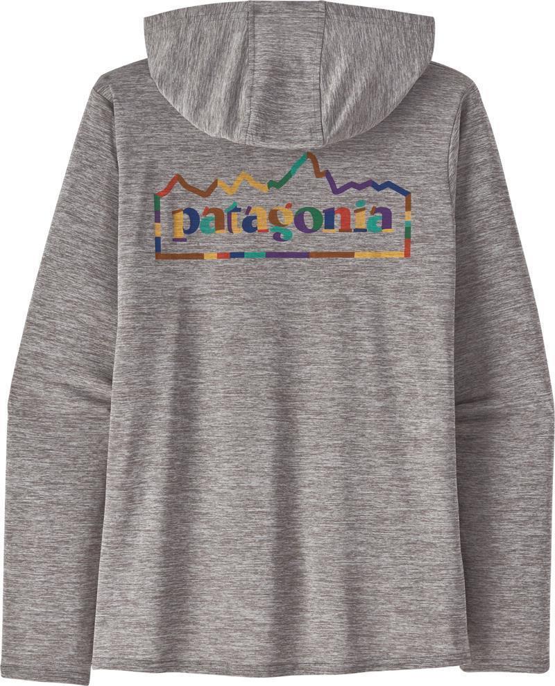 Capilene Cool Daily Graphic Hoody - Womens - Unity Fitz / Feather Grey 2