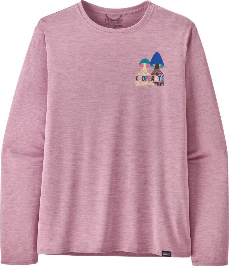 Capilene Cool Daily Graphic LS Shirt - Lands - Mens -  1