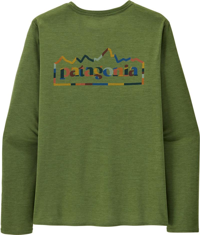 Capilene Cool Daily Graphic LS Shirt - Mens - unity fitz / terrain green x-dye 1