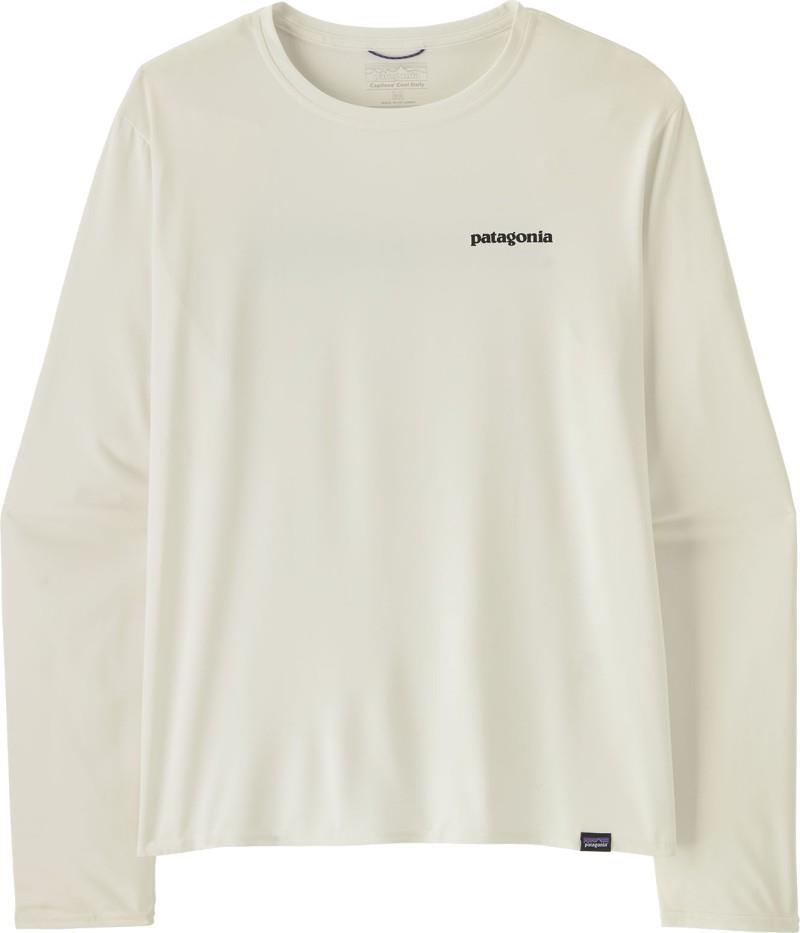 Capilene Cool Daily Graphic LS Shirt - Waters - Mens - casting logo / white 1
