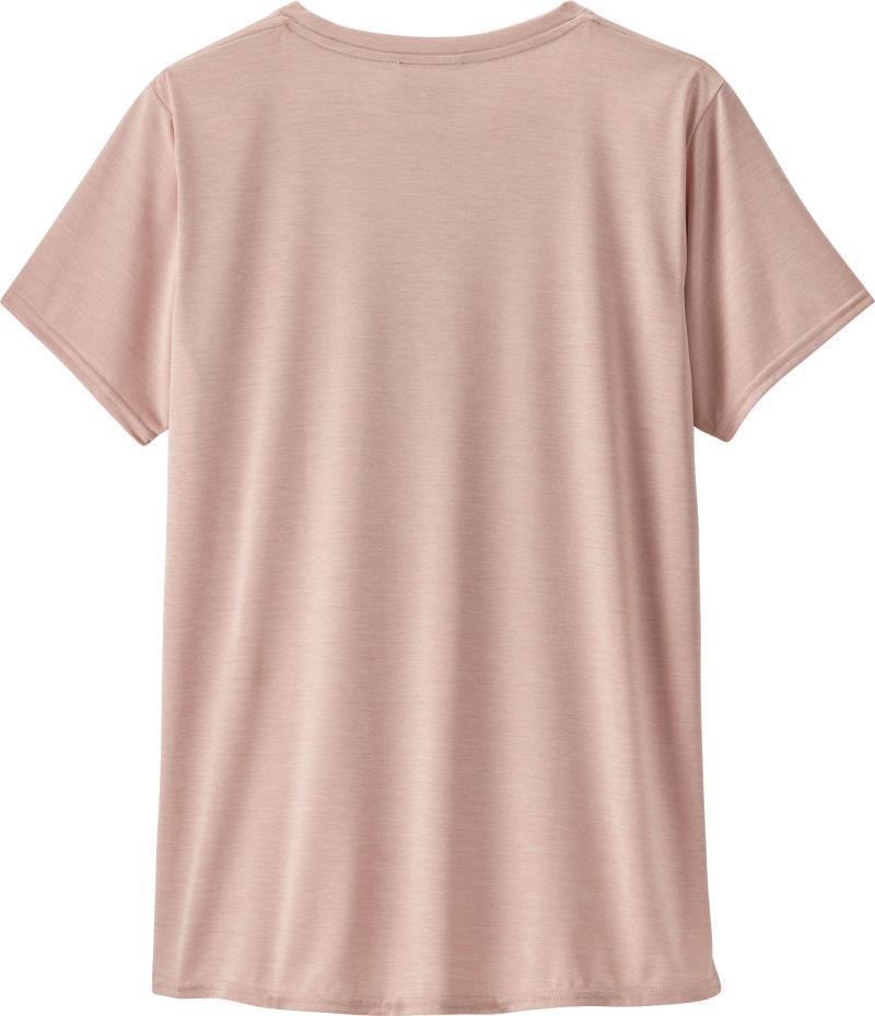 Capilene Cool Daily Graphic Shirt - Lands - Womens - Closer to Nature / Cozy Peach X-Dye 3