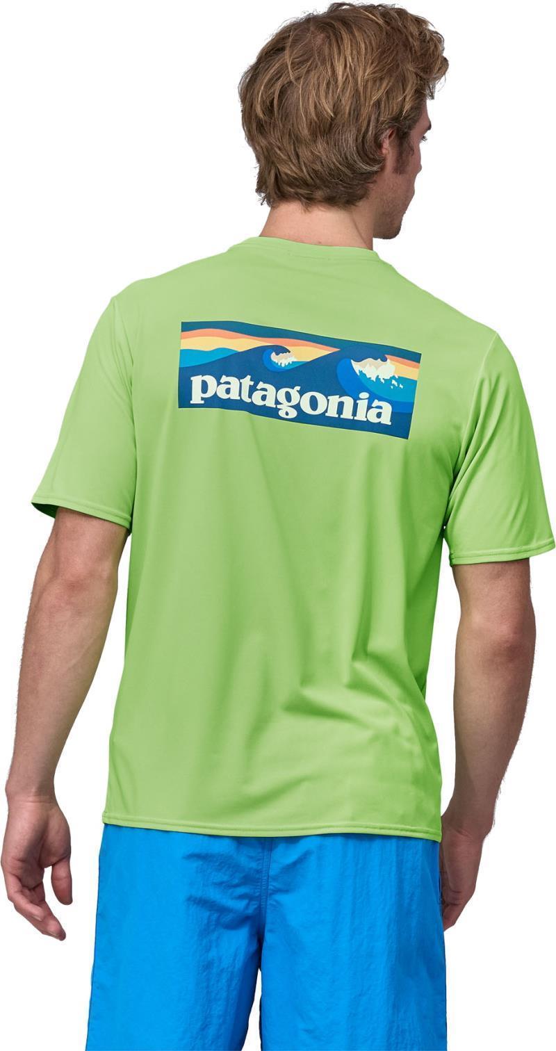 Capilene Cool Daily Graphic Shirt - Mens - 73 skyline / phosphorus green x-dye 1