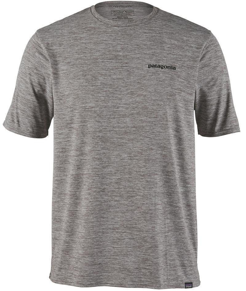 Capilene Cool Daily Graphic Shirt - Mens - Fitz Roy Trout / Feather Grey 3