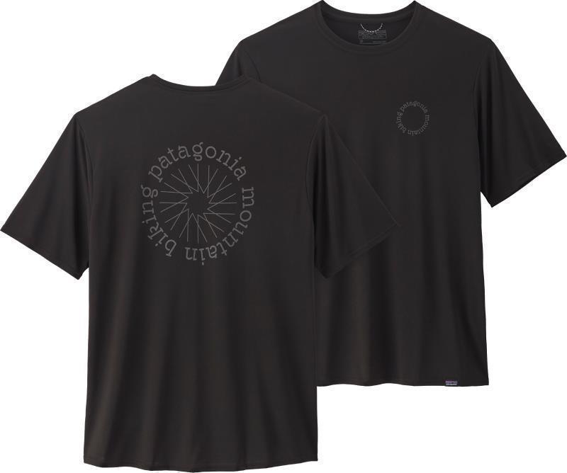 Capilene Cool Daily Graphic Shirt - Mens - spoke stencil / black 1