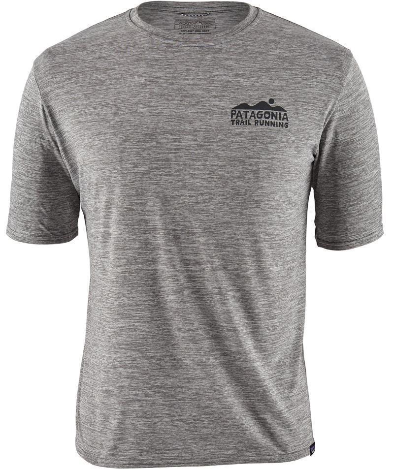 Capilene Cool Daily Graphic Shirt - Mens - trail tread / feather grey 1