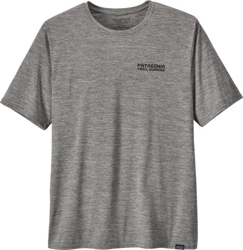 Capilene Cool Daily Graphic Shirt - Mens - tree trotter / feather grey 1