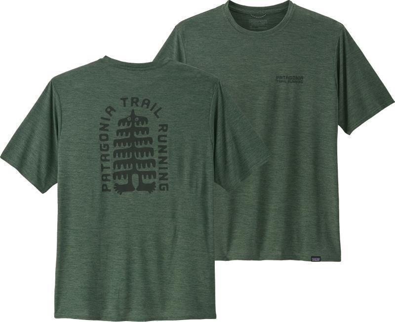 Capilene Cool Daily Graphic Shirt - Mens - tree trotter / pinyon green x-dye 1