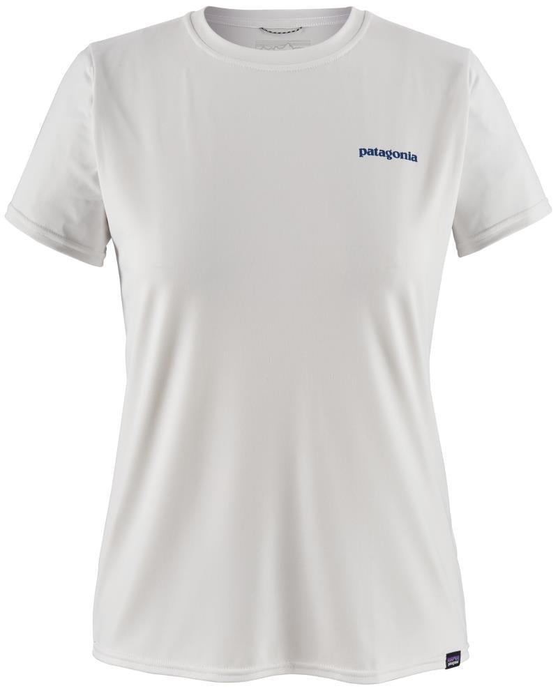 Capilene Cool Daily Graphic Shirt - Womens - boardshort logo / white 1