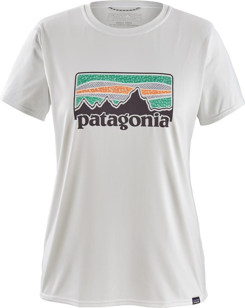 Capilene Cool Daily Graphic Shirt - Womens - solar rays 73 / white 1