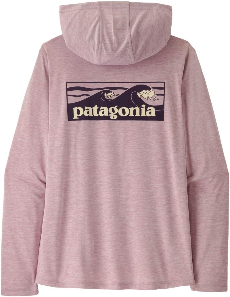 Capilene Cool Daily Hoody - Boardshort Logo - Womens - quiet violet 1