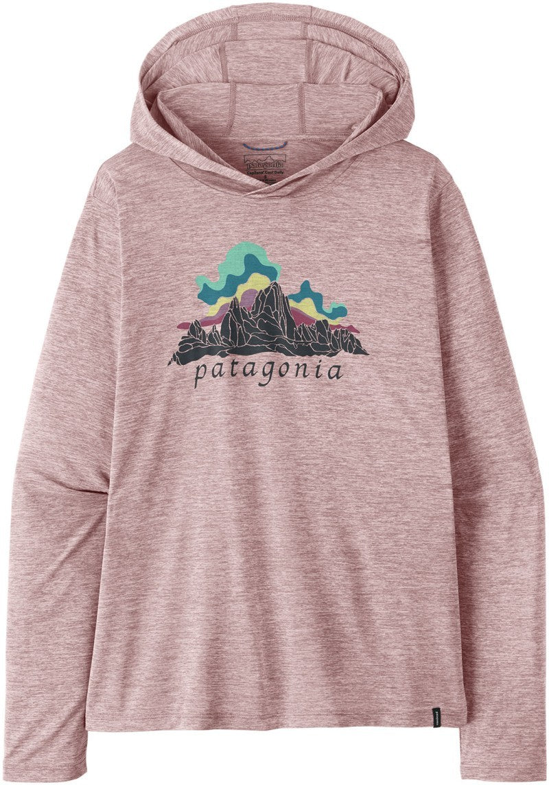 Capilene Cool Daily Hoody - Fitz Roy Nimbus - Womens - quiet violet 1
