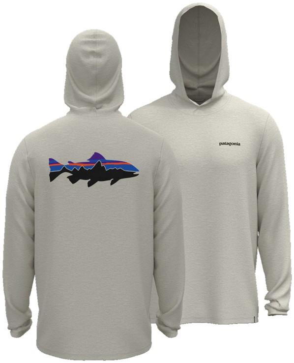 Capilene Cool Daily Hoody - Fitz Roy Trout - Mens - dyno white 1