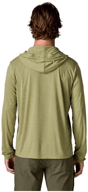 Capilene Cool Daily Hoody - Hut Tripper - Mens - gumtree green / light gumtree green x-dye 1