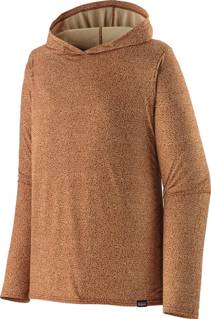 Capilene Cool Daily Hoody - Mens - Journeys / Fertile Brown 1