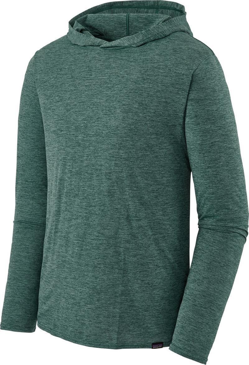 Capilene Cool Daily Hoody - Mens - Piki Green - Tasmanian Teal X-Dye 1