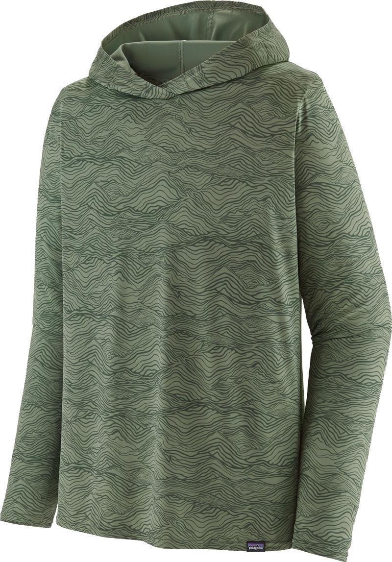 Capilene Cool Daily Hoody - Mens - Rock Cycle / Sedge Green 1