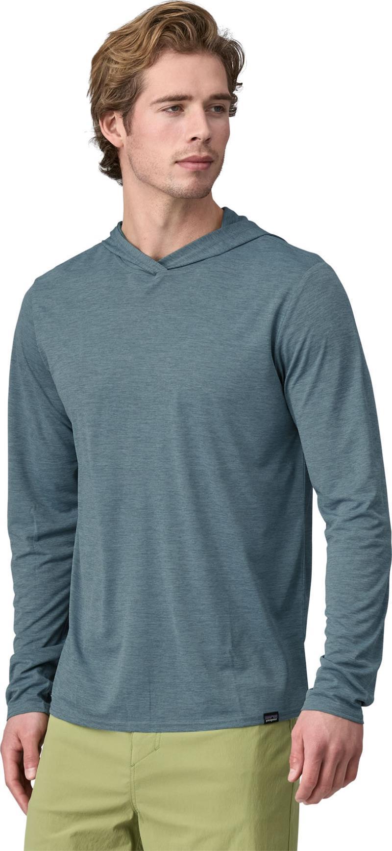 Capilene Cool Daily Hoody - Mens - Utility Blue / Light Utility Blue X-Dye 2