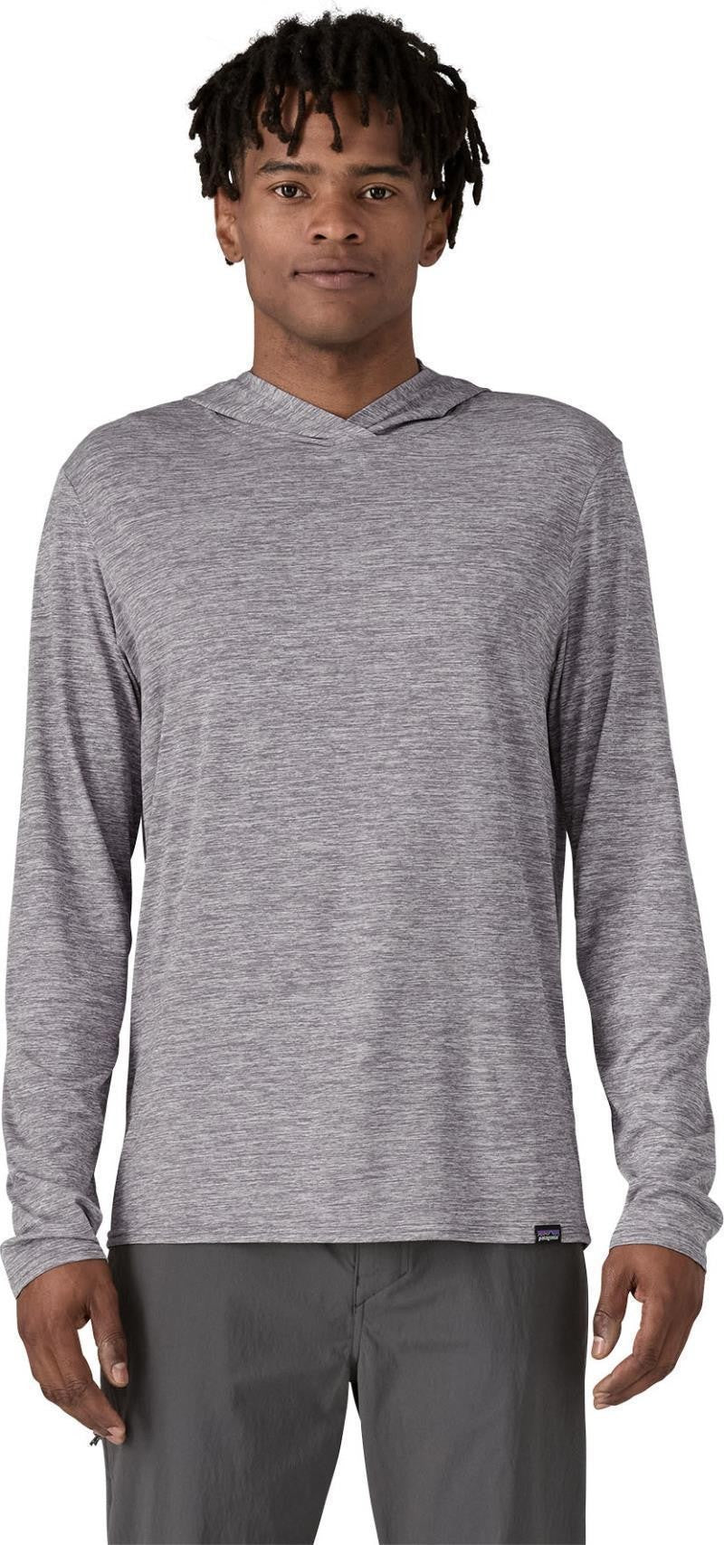 Capilene Cool Daily Hoody - Mens - feather grey 1