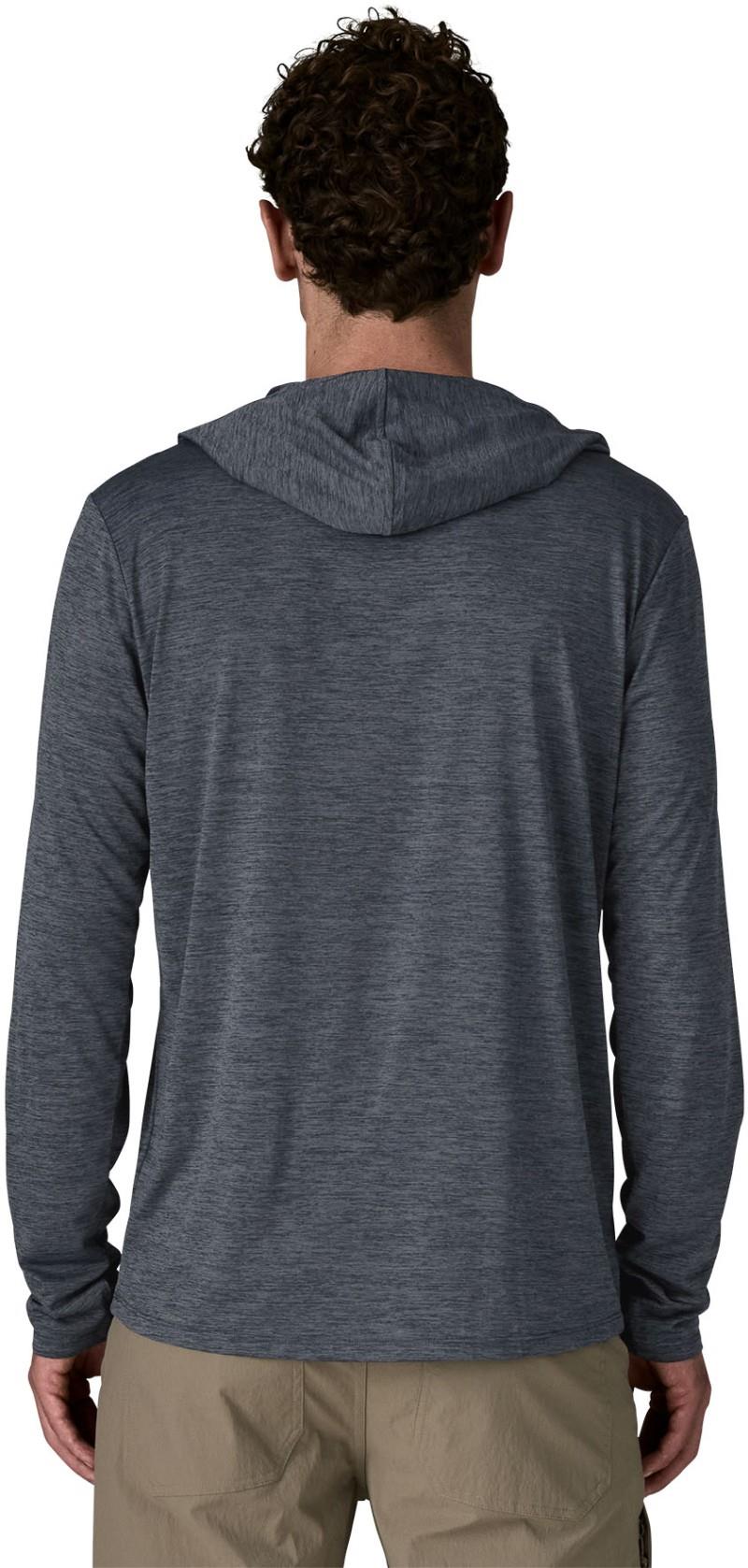 Capilene Cool Daily Hoody - Mens - smolder blue / light smolder blue x-dye 1