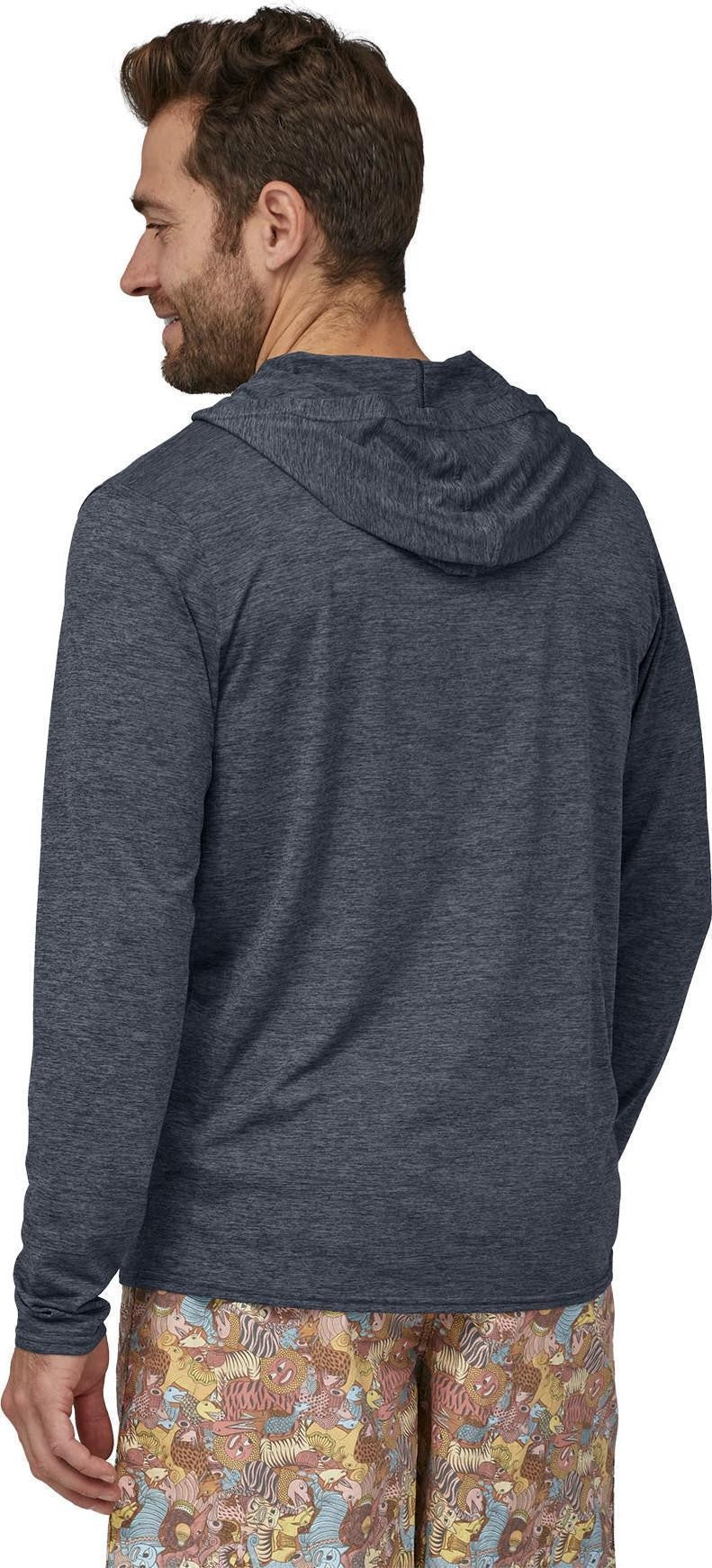 Capilene Cool Daily Hoody - Mens - smolder blue - light smolder blue x-dye 1