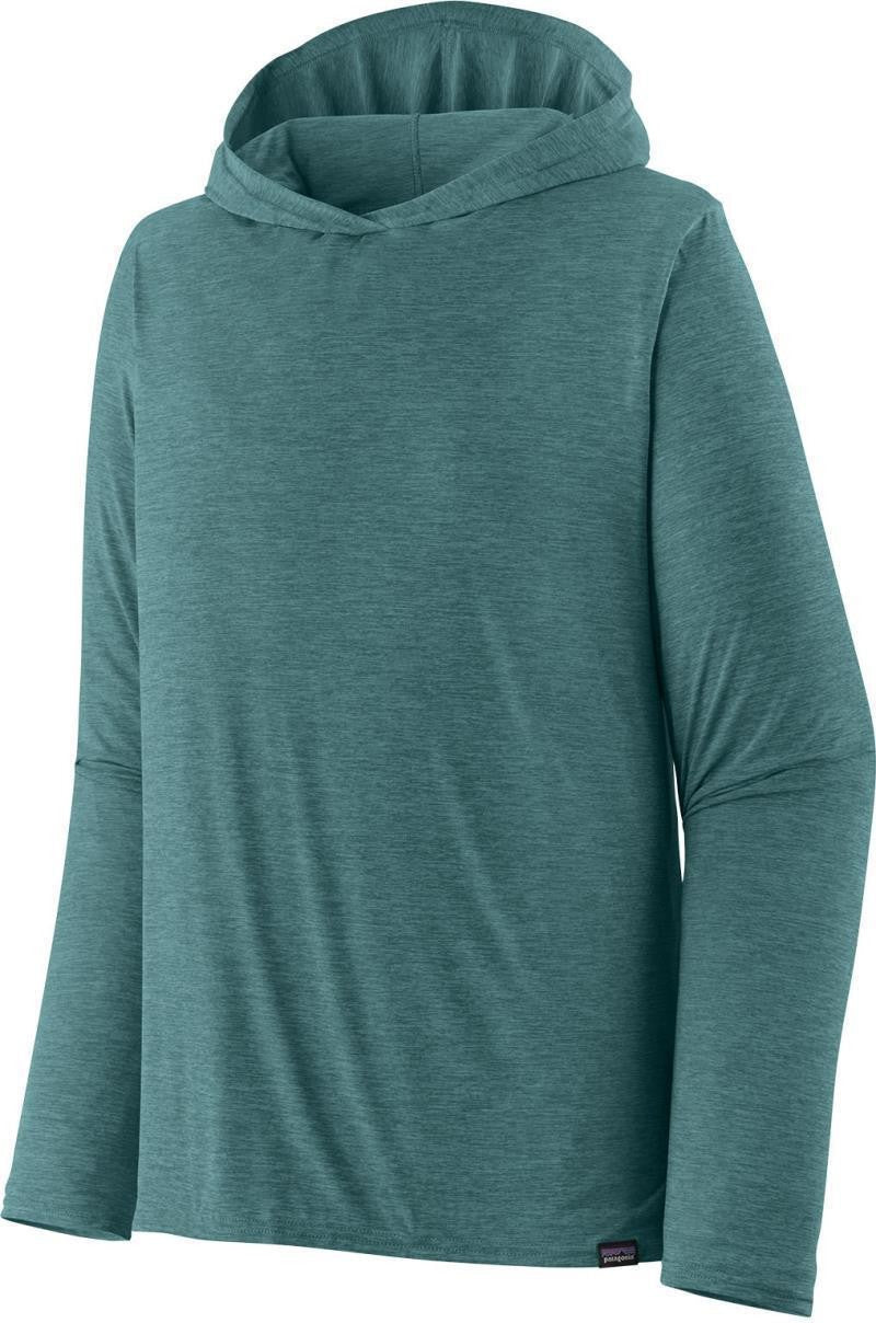 Capilene Cool Daily Hoody - Mens - wetland blue - light wetland blue x-dye 1