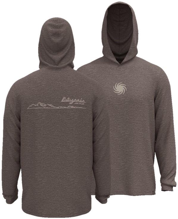 Capilene Cool Daily Hoody - Rangeroller - Mens - crimini taupe / light crimini taupe x-dye 1