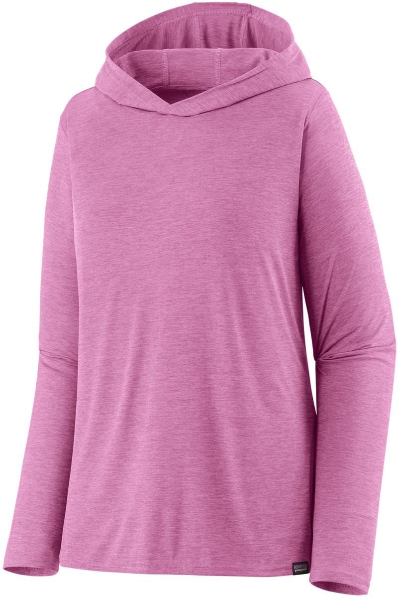 Capilene Cool Daily Hoody - Womens - brisk purple - light brisk purple x-dye 1