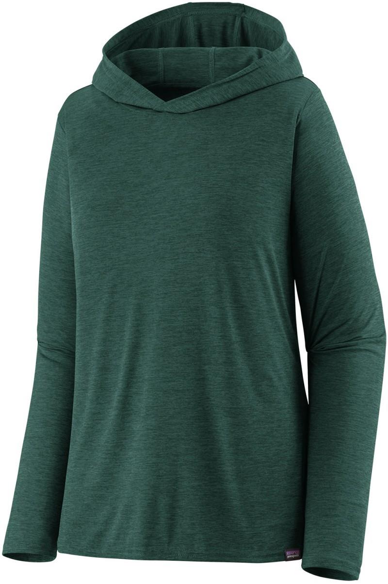 Capilene Cool Daily Hoody - Womens - cascade green - light cascade green x-dye 1