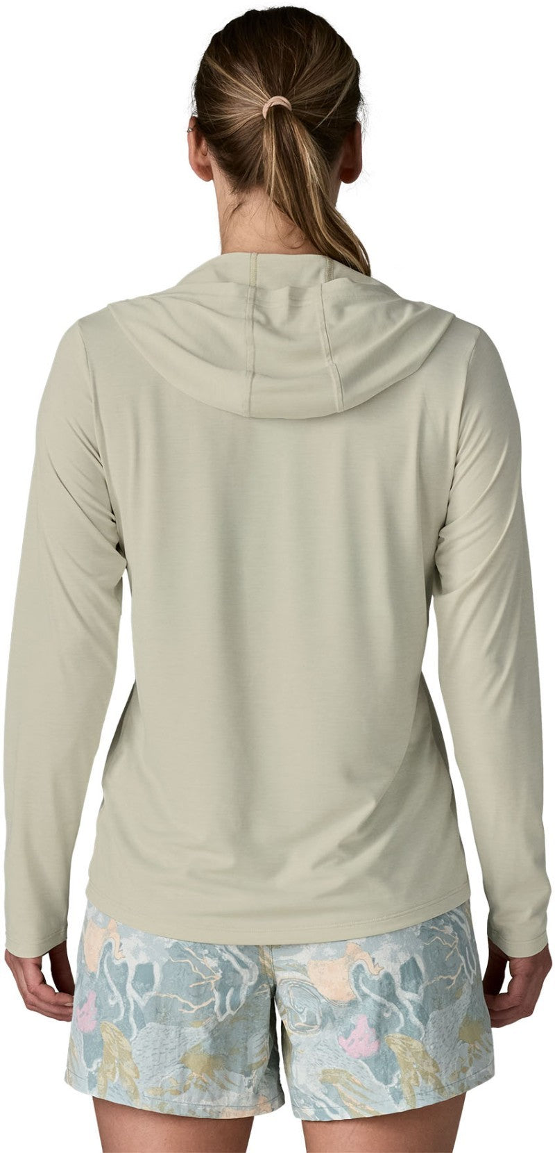 Capilene Cool Daily Hoody - Womens - dyno white 1