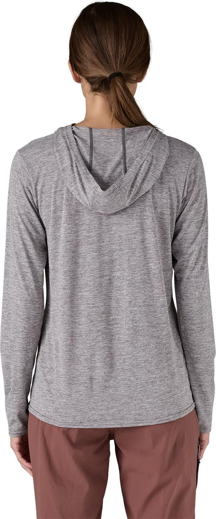 Capilene Cool Daily Hoody - Womens - feather grey 1