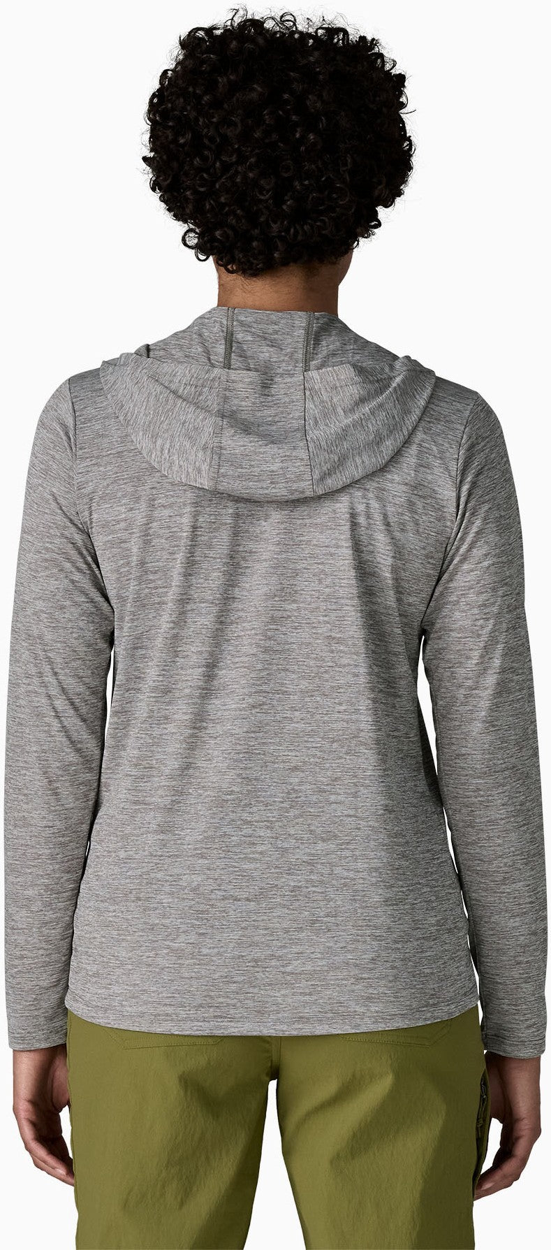 Capilene Cool Daily Hoody - Womens - feather grey 1
