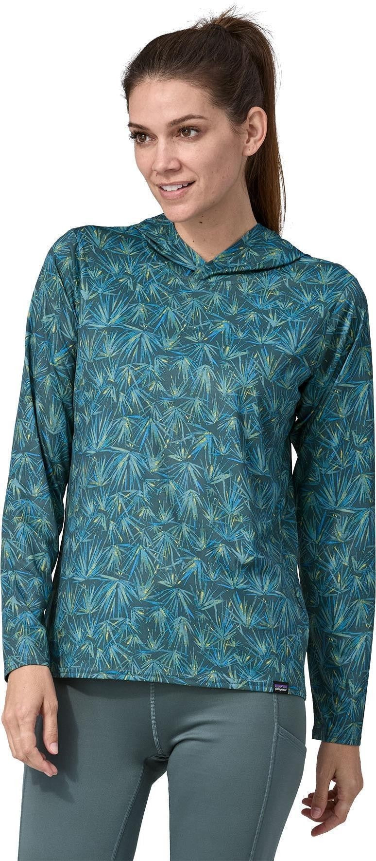 Capilene Cool Daily Hoody - Womens - grasslands / nouveau green 1